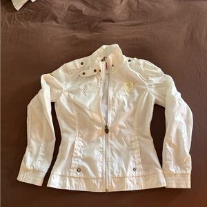 Puma x Scuderia Ferrari women's lightweight windbreaker jacket